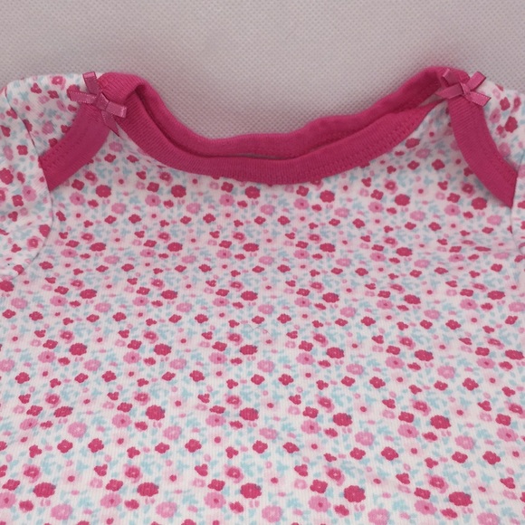 Babies R Us Infant Girls Floral Bodysuit Size 3-6M - Picture 3 of 8